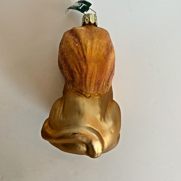 Midwest Cannon Falls Lion Christmas Ornament Blown Mercury Glass Germany B2 - Picture 4 of 5